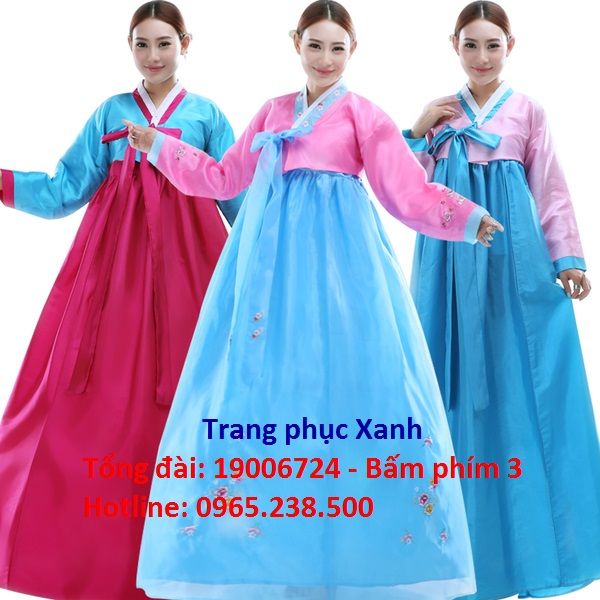 Những điều bạn nên biết về chiếc Hanbok nữ màu xanh