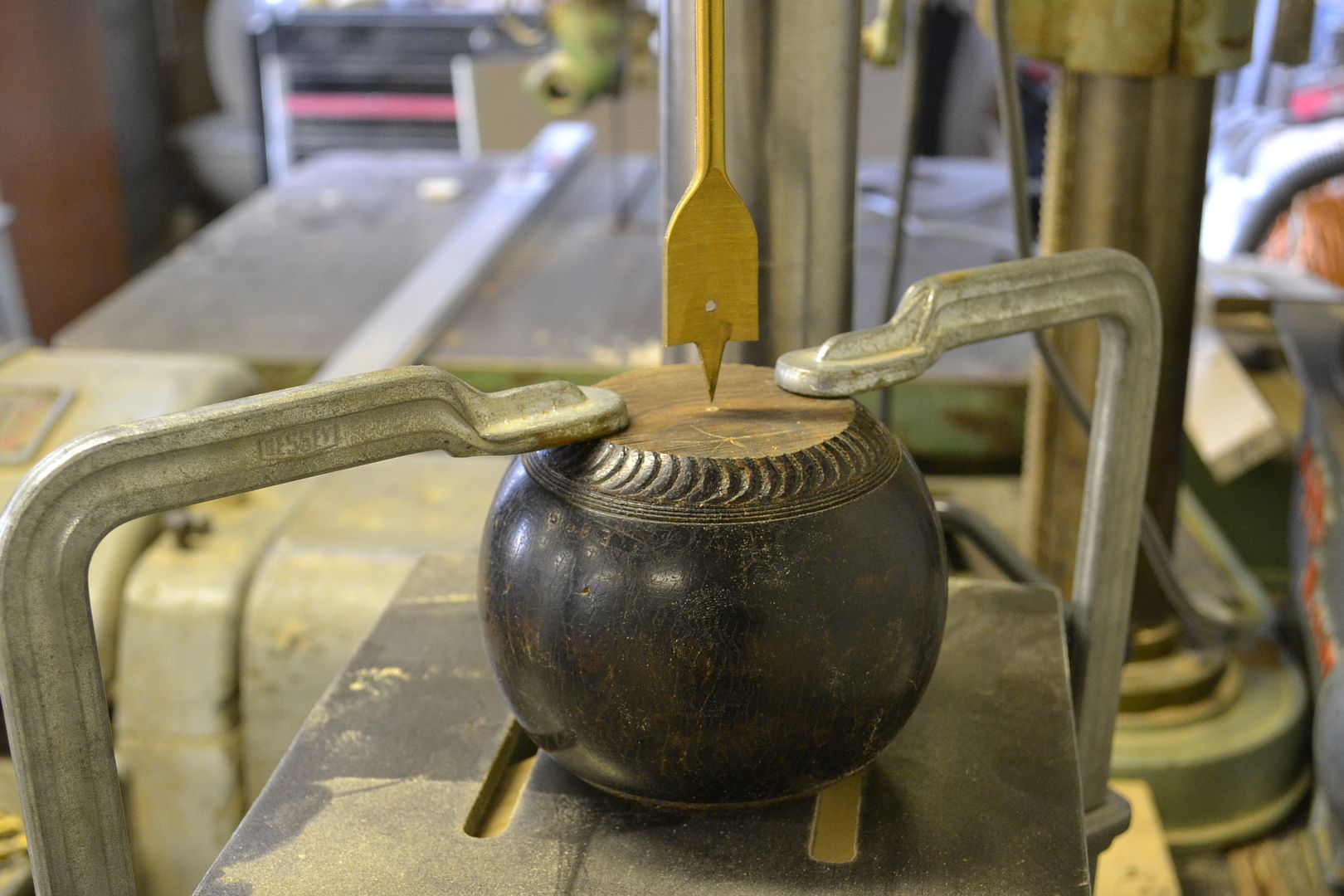 Bowling Ball Mallet Wood Turning Lathes