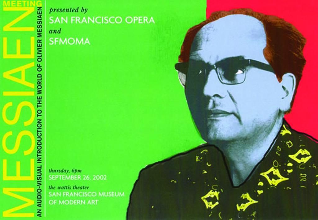 Kurt Brereton, Messiaen At Mt Kiera, poster, 2001, 