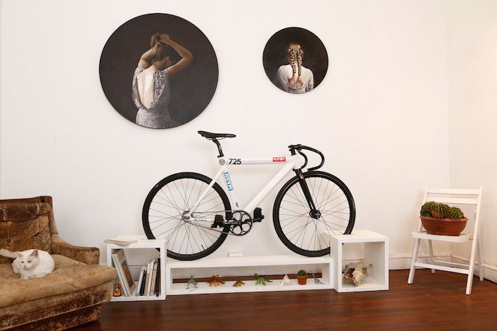 Inovatívny nábytok poteší každého majiteľa bicykla