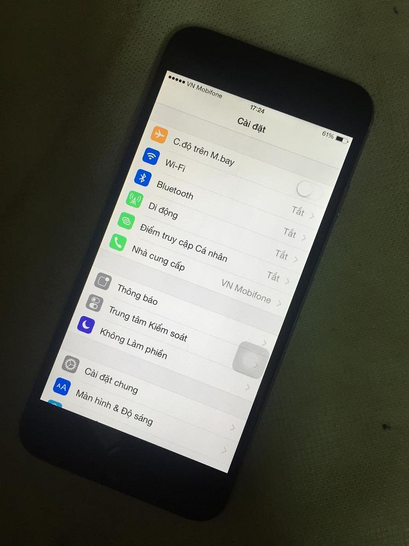 iphone 6 16G lock = 10.5tr