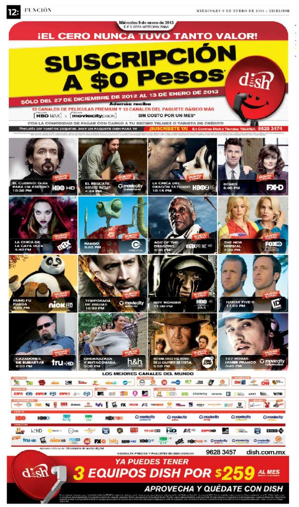 FORO DE TELEVISION POR CABLE Dish Mexico, QuetzsaT, nuevos canales hd