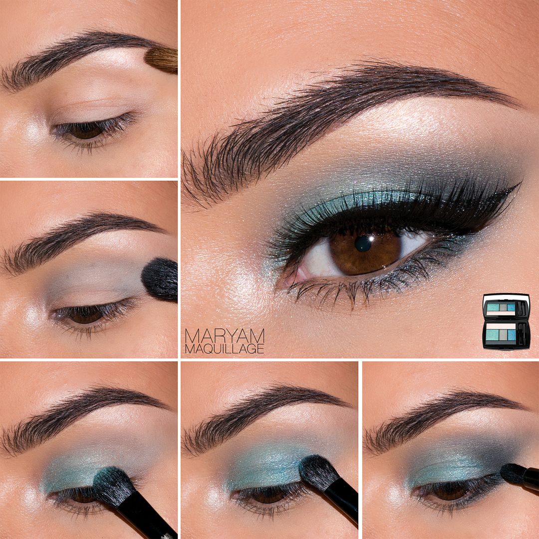 Maryam Maquillage Teal Smokey Eye Makeup For Fun