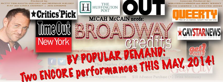 Micah McCain Broadway Credits back By Popular Demand photo FacebookCoverphotoCOMINGSOON_zps430071b0.jpg