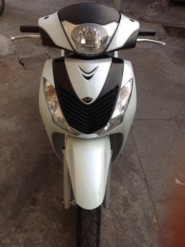 bán xe sh 125 VN màu trắng bạc đk 12/2009 biển số đẹp lh 0938 4747 56(Lâm) - 1