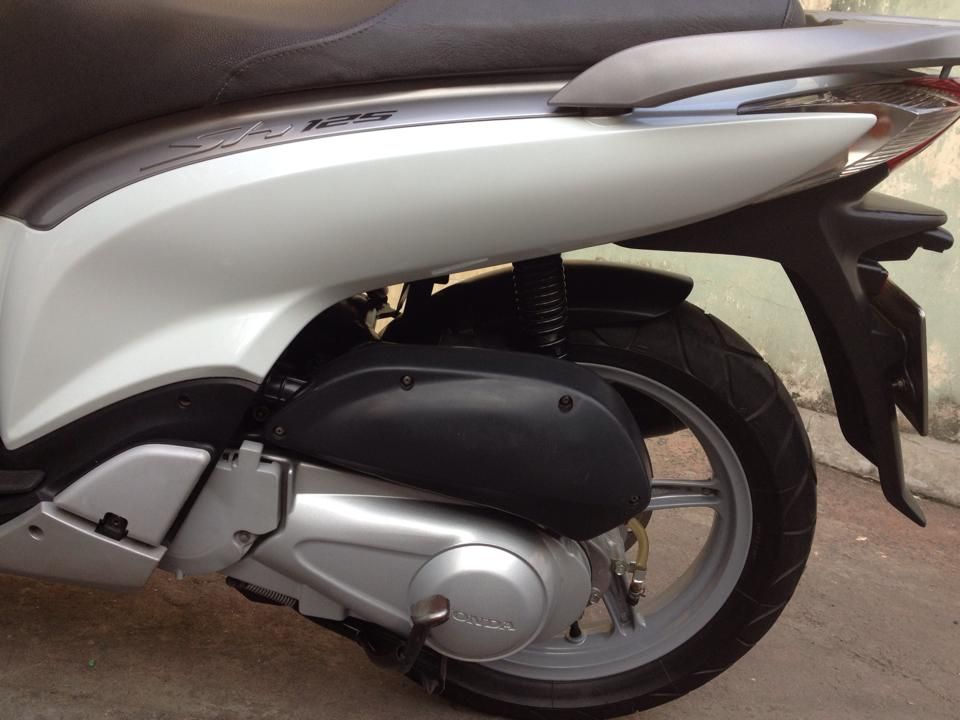 bán xe sh 125 VN màu trắng bạc đk 12/2009 biển số đẹp lh 0938 4747 56(Lâm) - 2