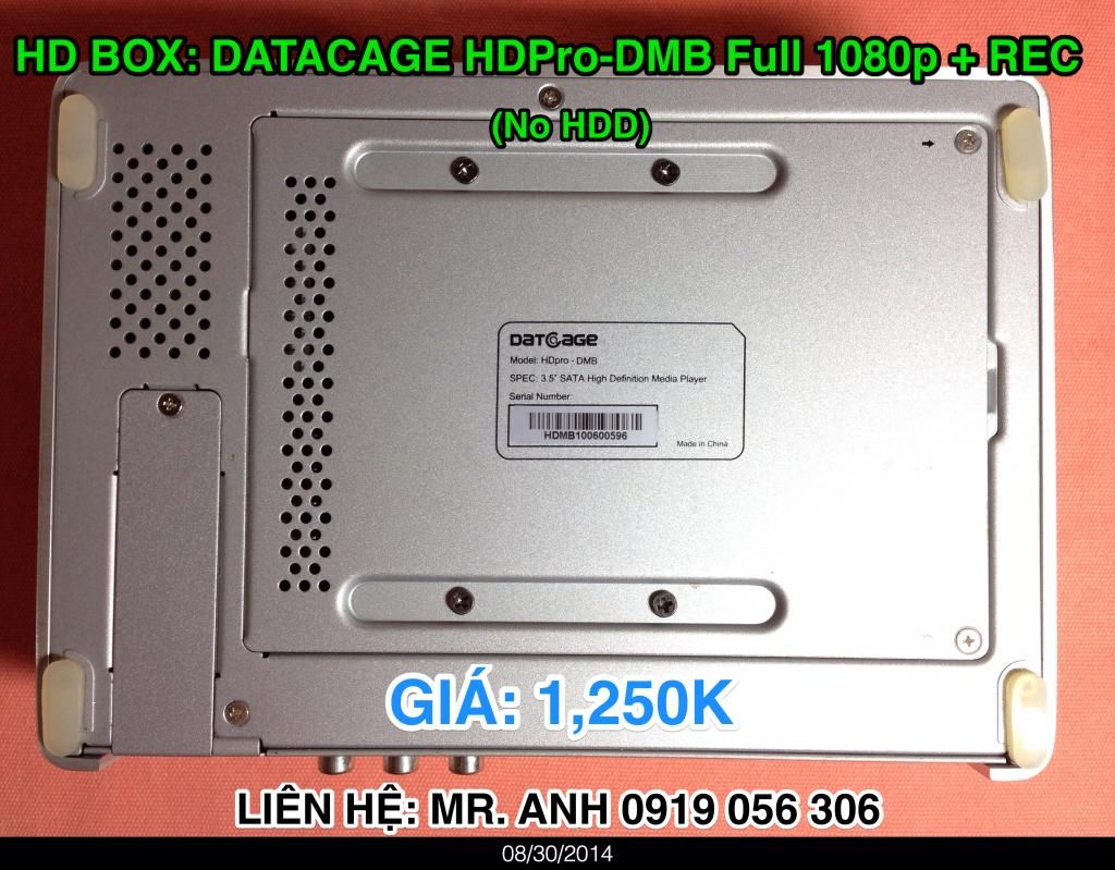 HCM - HDPro-DMB Full 1080p + Recording capability + Remote + HDMI cable - 3