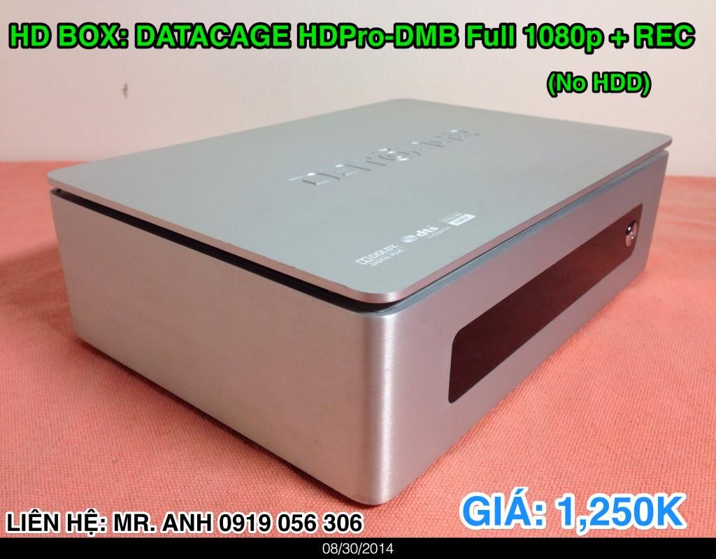 HCM - HDPro-DMB Full 1080p + Recording capability + Remote + HDMI cable - 1