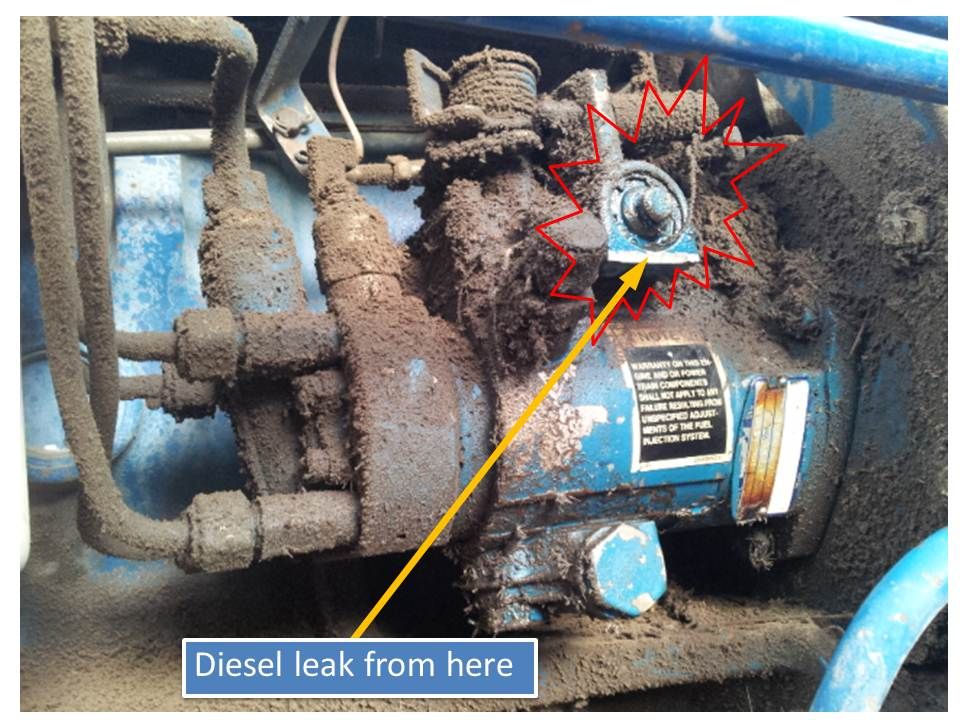 6610S Diesel Pump Leak Tractor Forum
