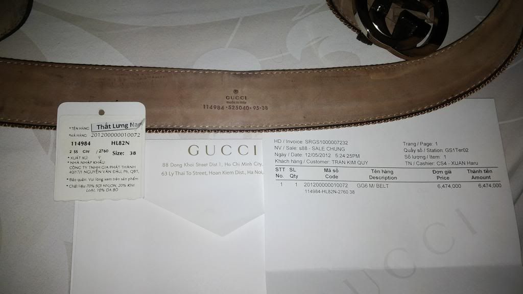 belt guuuu authentic - 3