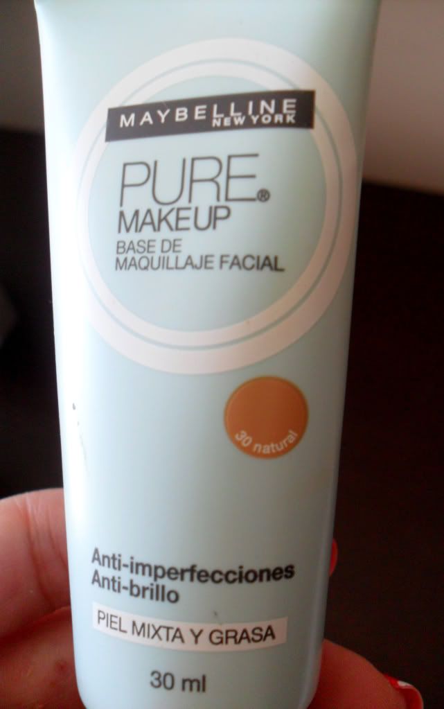 testando base maybelline, pure makeup, review, Beauté, Dicas,