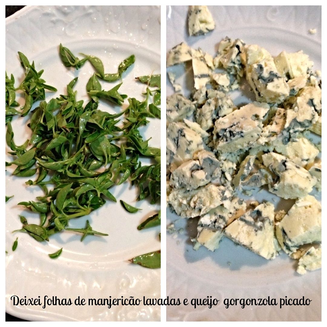 Penne ao molho bechamél com camarão