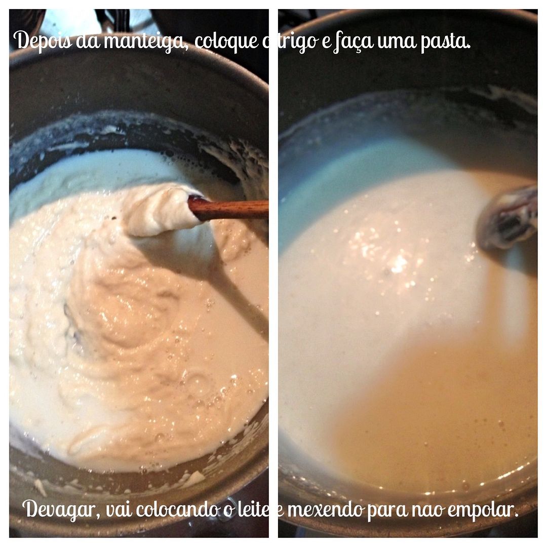 molho branco bechamel
