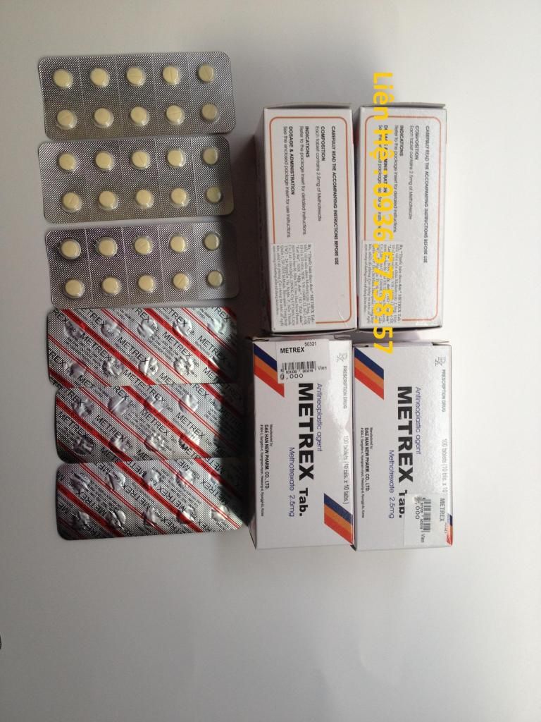 cần bán thuốc methotrexate 2.5mg - 1