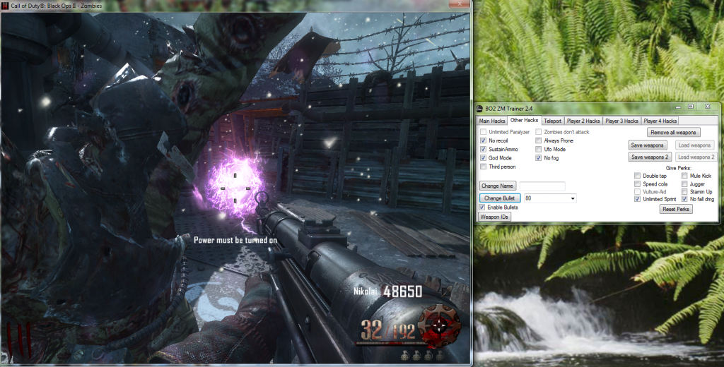 black ops zombies god mode
