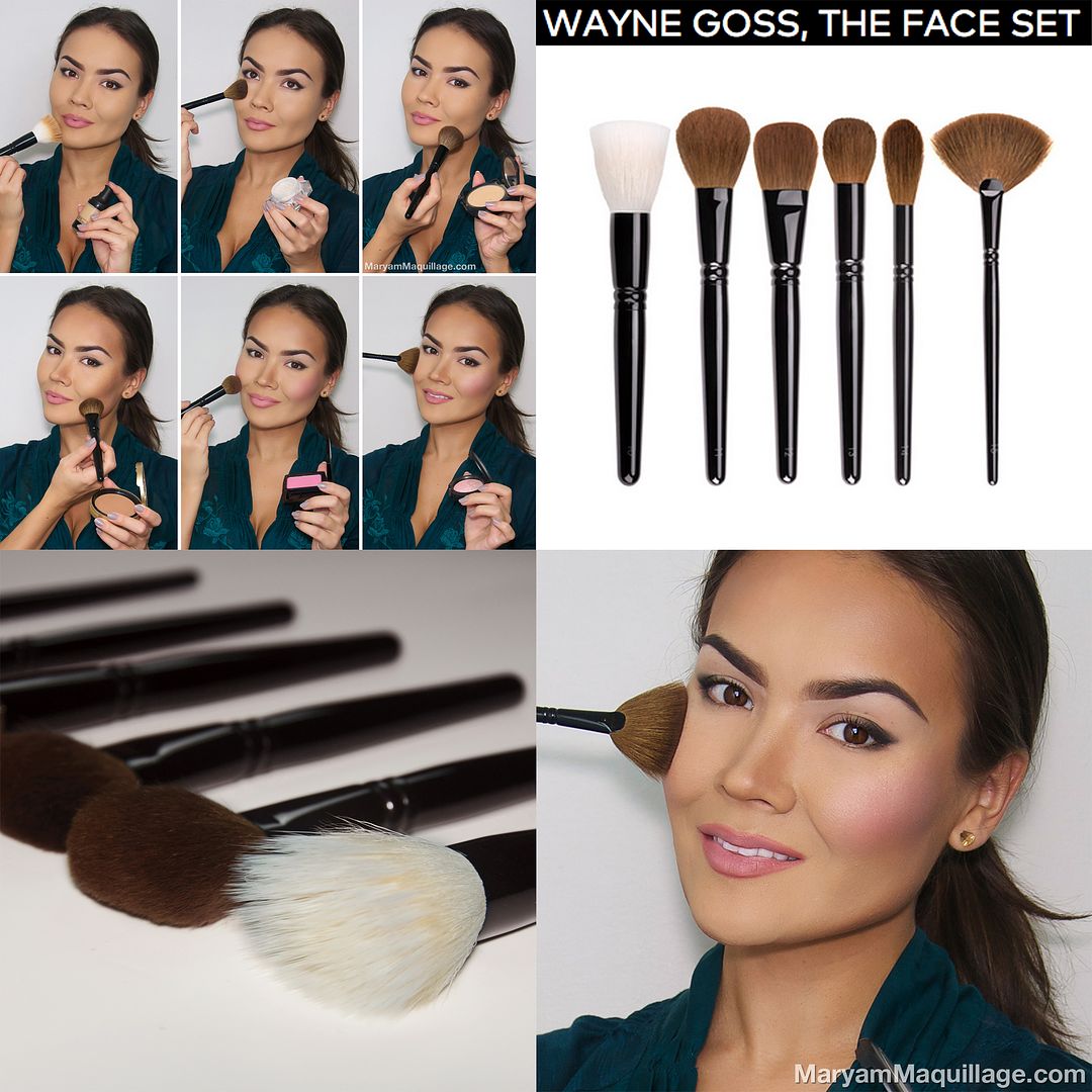 Maryam Maquillage: My Face Routine & Review of The Face Set Brushes by ...