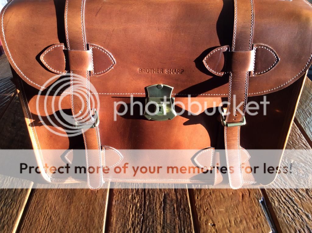 Custom Hide Leather 1945 Briefcase at Leslie Harvey blog